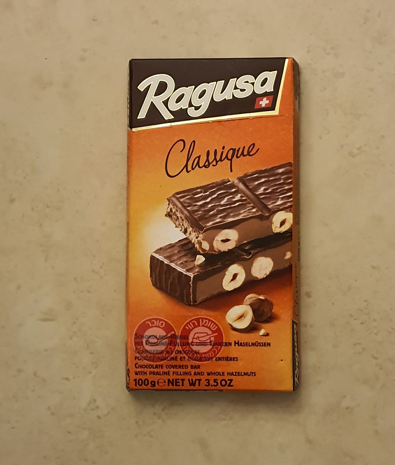 שוקולד ראגוסה חלב